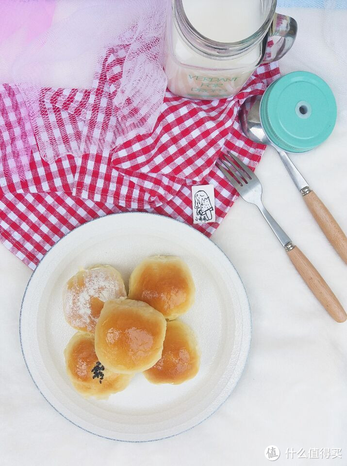 #原创新人#自制奶香小面包，简单完胜面包房，强推！